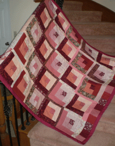 Burgandy Quilt