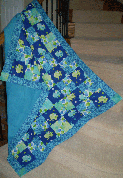 4-patch quilt, charity quilt, quanket